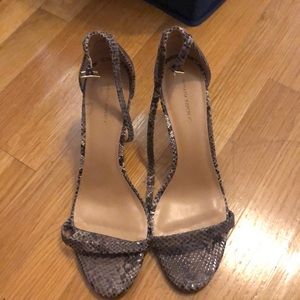 Banana Republic Snake Skin Bare High Heel Sandal